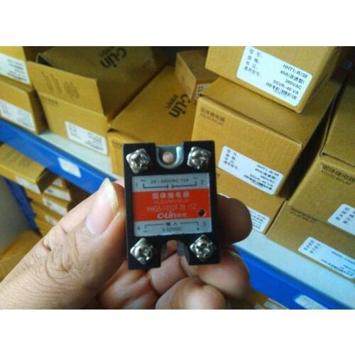 Brand new original authentic C-Lin HHG5-1/032F-38 15Z Single Phase Solid State Relay SSR-DA DC Control AC 15A