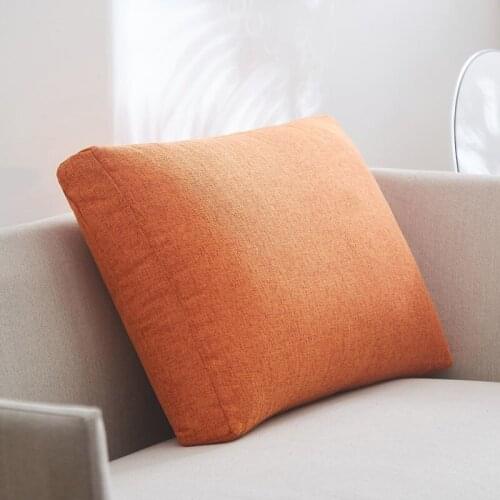 Fyjafon Pillowcase 50*80*15 Linen Pillow Case Gray Blue Thick Back Cushion Cover Living room Sofa Pillow Cases Hotel Cafe
