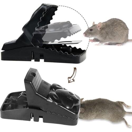 2Pcs Effective Mouse Traps Rat Hunt Mice Rodent Catcher For Family Mousetrap Bait Snap Spring Rodent Catcher