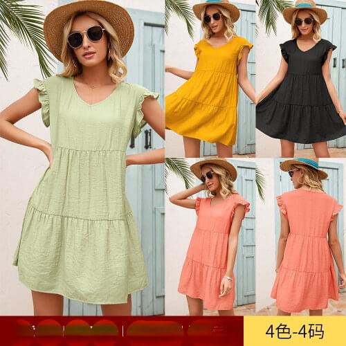 Модные платья-трапеции FUZHAN China At AliExpress