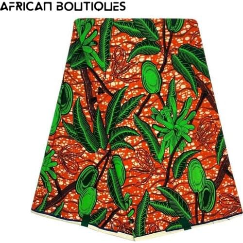 Nigeria wax fabric Ankara 100% Cotton wax fabric African Wax Prints Fabric wax real Fabric for african women dresses