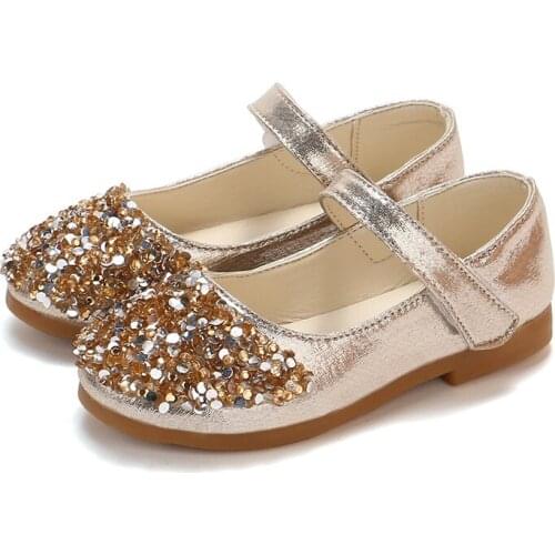 New Flowers Children Toddler Wedding Party Princess Shoes For Girls 1 2 3 4 5 6 7 Years