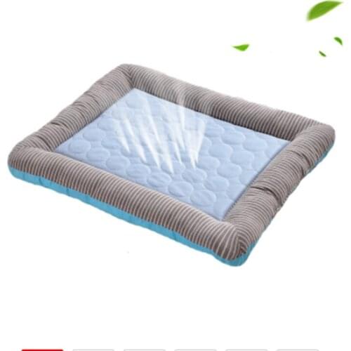 Cooling Pet Bed Pets Mat For Dogs Cat Cool Breathable Super Soft Cat Dog Bed Mat