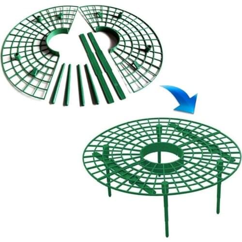 Strawberry Stand Frame Holder Balcony Planting Rack Fruit Support Plant Flower Climbing Vine Pillar Gardening Tool E8BD