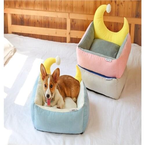 Every season Pet Bed Warm Pet bed For Small Medium Large Dog Soft Pet Bed For Dogs Washable House For Cat Puppy Cotton Kennel Wa