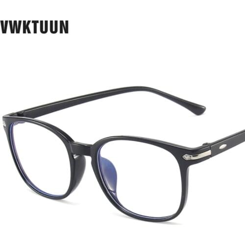 VWKTUUN Vintage Glasses Frames Women Men Glasses Light Anti Blue Light Ray Eyeglasses Frames Men Women Eye Glasses Frame