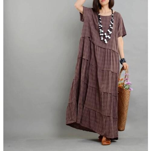Летние платья в клетку Werainyee China At AliExpress