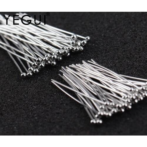 YEGUI M913,jewelry accessories,rhodium plated,copper metal,nickel free,needle,diy accessories,charms,jewelry making,25g/lot