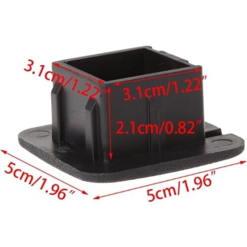 1-1/4 Inch (1.25") Universal Class I and Class II Black Trailer Hitch Cover Plug N0HF