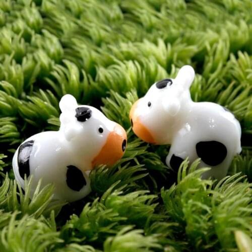 Hot 1pc Resin Mini Landscape Garden Decoration 1-2cm Animal Micro Ornament Miniature Craft