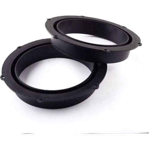 2Pcs 6.5-inch Speaker Mounting Spacer Adapter Bracket Ring Fit for Audi VW Magotan Tiguan Passat B7 Phaeton Sagitar CC Touareg