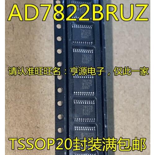 AD7822BRUZ AD7822B 7822B TSSOP20