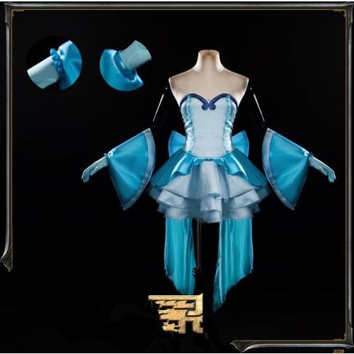 Anime! Mermaid Melody Pichi Pitch Hanon Hosho Gorgeous Uniform Cosplay Costume Party Lolita Dress Halloween Costumes for Girls
