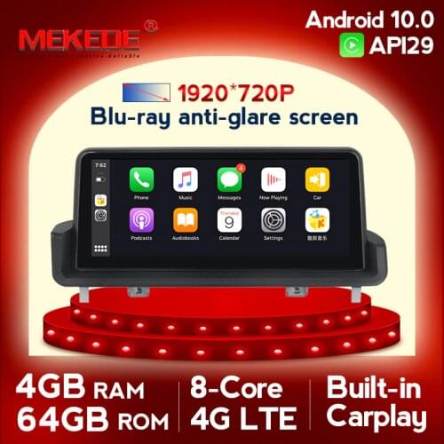 MEKEDE Android 10 Car Multimedia GPS Navigation For BMW 3 Series E90 E91 E92 E93 2005-2012 With BT WiFi Radio 2G RAM 32G ROM