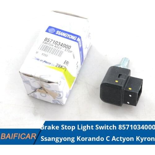 Baificar Brand New Genuine Brake Stop Light Switch 8571034000 For Ssangyong Korando C Actyon Kyron Rexton Rodius
