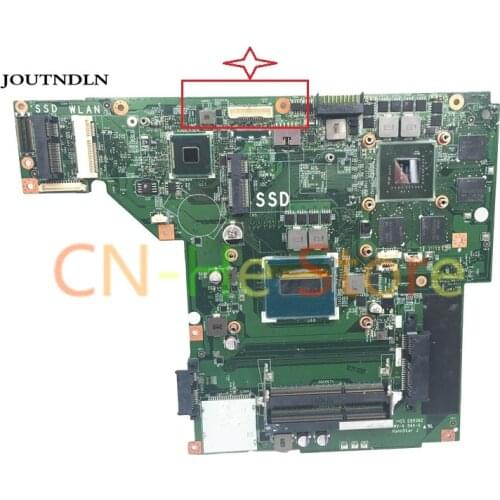 JOUTNDLN FOR MSI GE70 MS-17591 MS-1759 Laptop Motherboard DDR3L VER 1.0 W/ I7-4700HQ CPU and GTX860M Graphics card