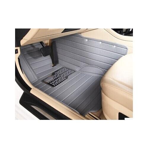 Anti Skip Dedicated No Odor Full Surrounded Carpets Special Car Floor Mats for Volkswagen Touareg Waterproof Durable Carpets