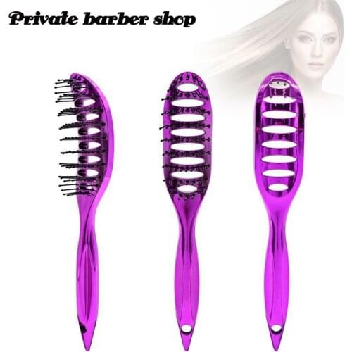 Hairdressing nine-row comb mens oil head big back head styling comb hair stylist special rib comb barber shop