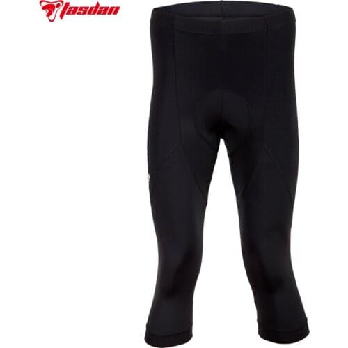 Tasdan Sportswear Men Bike Riding Cycling Clothing Custom Cycling Wear Cycling Tights 3/4 Pants Bicycle Gel 3D Coolmax Padded