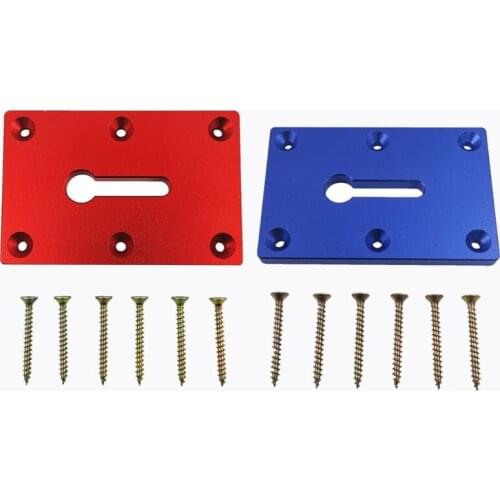 2021 New Aluminum Alloy Pliers Mounting Plate Carpenter Woodworking Table Fixture Fixing