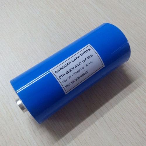 New design) high frequency high voltage large current resonant capacitor 0.1UF 8000VAC