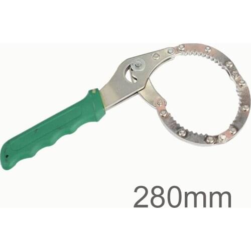 Adjustable Outer Diameter 70-90mm Car Handcuffed Stainless Steel Oil Filter Wrench Filter Wrench Hand Tools