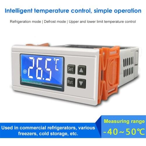 STC-8080A+ Digital Temperature Controller Refrigerator Thermostat Automatic Defrost Timer Alarm Function 12V 24V 220V