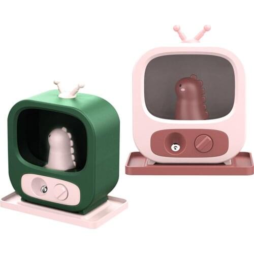 Mini Dinosaur TV Smart Air Humidifier USB Mist Maker Beauty Replenishing Aroma Diffuser Ultra-quiet Operation Fogger