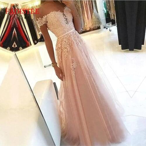 2021 spring elegant lace dress prom party dresses formal dress beads simple evening dress вечернее платье pink prom dresses