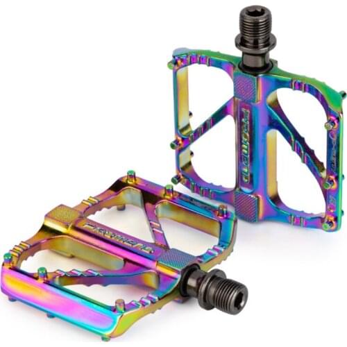 1 Pair Road Mountain Bike Ultralight Non-slip Flat Pedal 3 Sealed Bearings Pedal