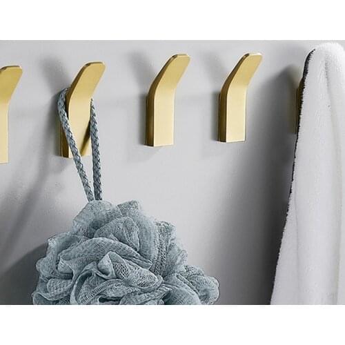 1pcs Metal Storage Hook Free Nail Single Wall Hooks For Key Cap Scarf Decorative Wall Hook Black Golden Clothes Holder Hook