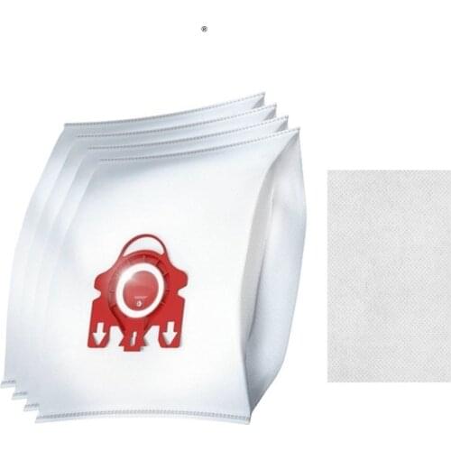 10 adet / grup MIELE FJM C1 & C2 Sentetik Süpürge Hoover Hepa Filtre Kovaları için Uygun