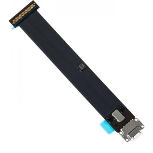 10Pcs/lot White/Black Color Charging Port Dock Connector Flex Cable for Apple iPad Pro 12.9 2nd Gen 3G Version