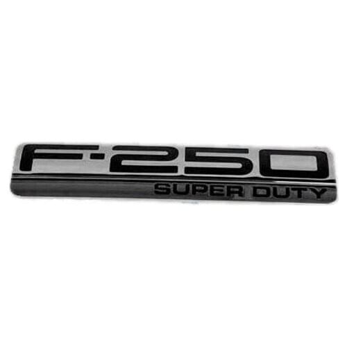 10pcsxABS Plastic F-250 F250 Super Duty Car Sticker Emblem Badge Embleme Emblema Custom Waterproof Stickers