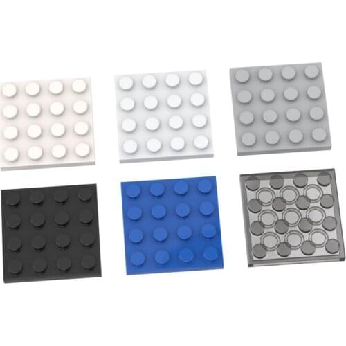 10PCS Building Blocks 3031 Plate 4x4 Board High-Tech Bricks Assembles Particles DIY Assembly Parts Toy For Children Gift