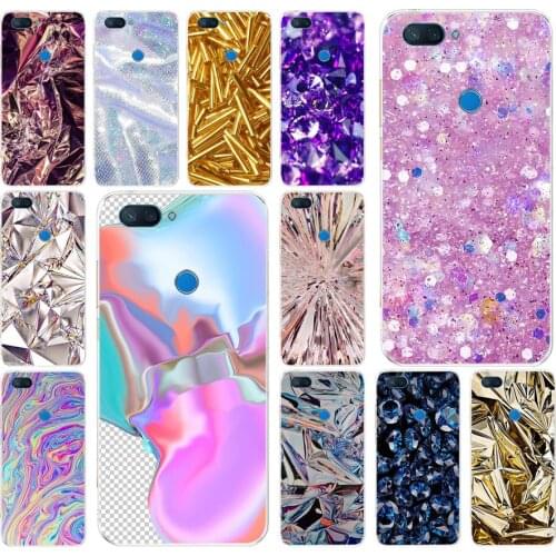 174FG topaz ruby crystal hon Soft Silicone Tpu Cover phone Case for xiaomi redmi mi 8 A1 A2 lite