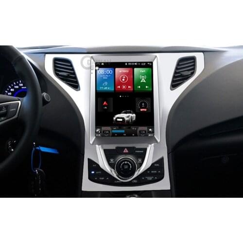 Vertical Screen Android Car Autoradio Player For Hyundai Azera 2011 2012 Car Radio 2 Din Multimedia DVD Player GPS Navigation