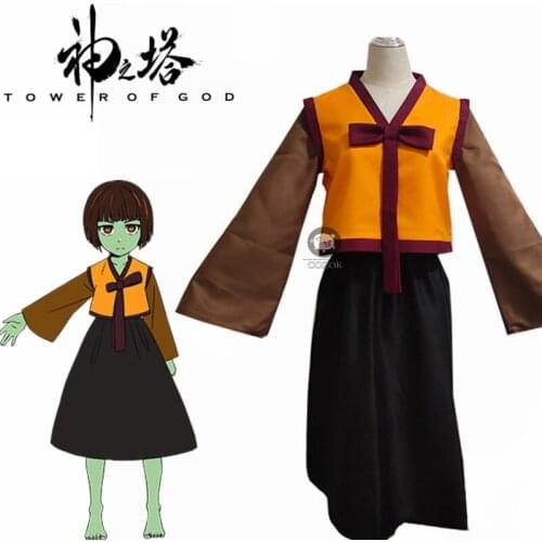 Tower of God Kami no Tou Anak Jahad Cosplay Costume Uniform Party Halloween Costumes Custom Made