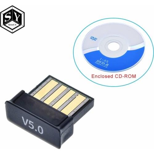 GREAT IT Wireless USB Bluetooth 5.0 Adapter Computer Audio Music Receiver Bluetooth Transmitter For TV PC Laptop Keyboard Mouse