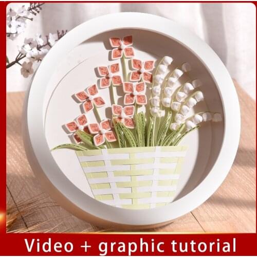 DIY Paper Quilling color art Supplies Handmade Vintage Scrapbook crafts origami paper gift packaging quilling tools Material Kit