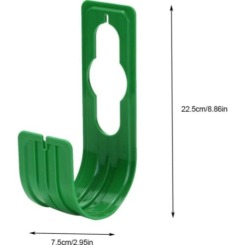 Garden Hose Hanger Car Hose Holder Wall Mount Plastic Rust-Free Hose Holder for Garden Hose