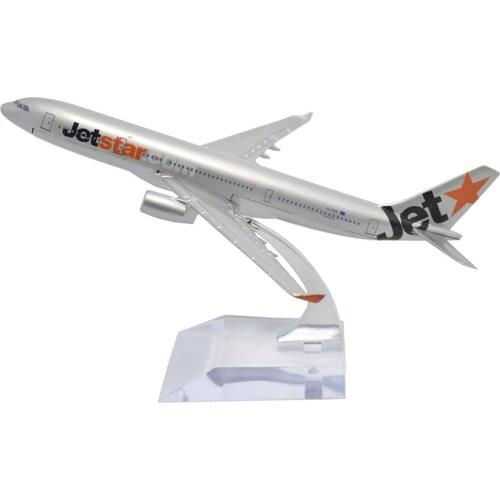 TANG DYNASTY(TM) 1:400 16cm Air Bus A330 Jetstar Metal Airplane Model Plane Toy Plane Model