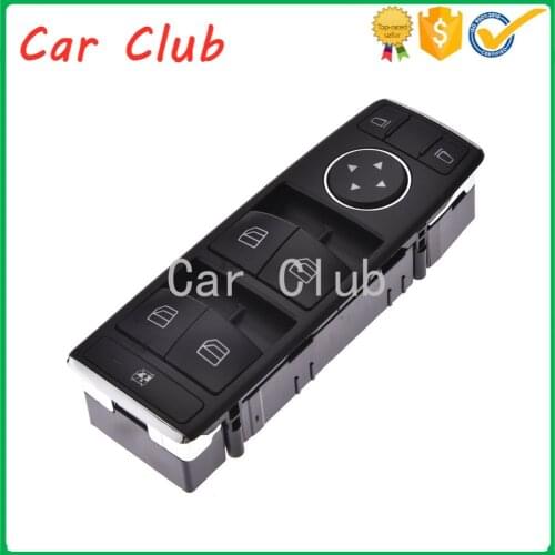 Electric Power Window Master Control Switch Lifter Button Front Left A2049055402 for Mercedes ML350 ML500 ML63 E300 GLK300