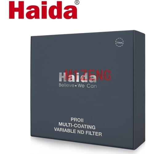 PROII mc vnd 1.5-5 stops variable Neutral Density oil stain b270 lens Filter for 49 52 55 58 62 67 72 77 82 camera vlogger