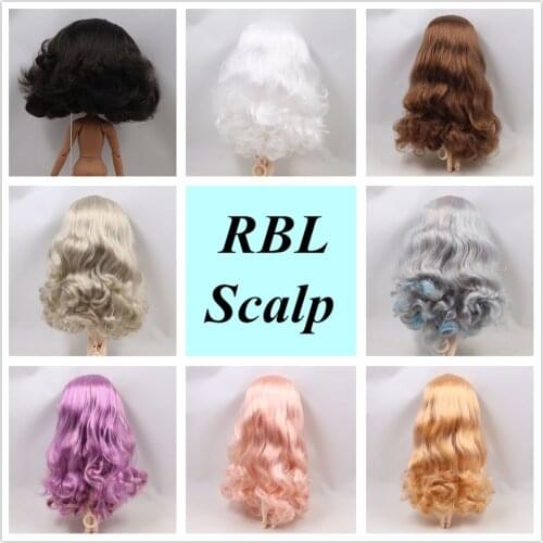 Blyth Doll RBL Scalp Wigs Best selling multiple hair color hairstyles including the hard endoconch dome with bang/no bangs gifts