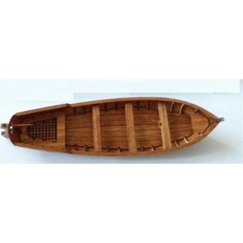 Free shipping Scale 1/48 Hi-Q solid wood lifeboat model kits The Peter the Great INGERMANLAND 1715 lifeboat model