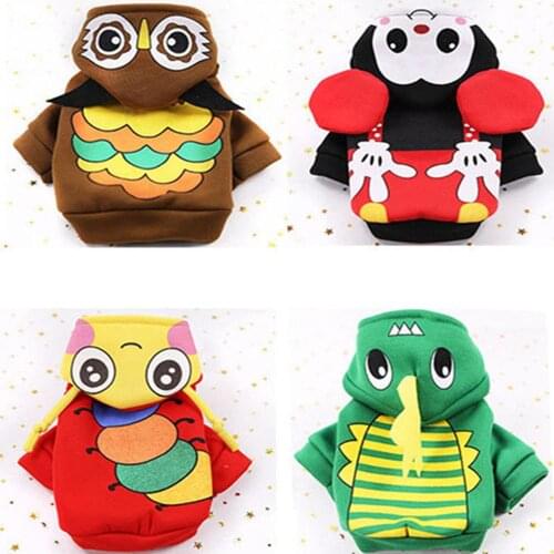 Dog Clothes Winter Warm Pet Dog Jacket Coat Puppy Chihuahua Clothing Hoodies For Small Medium Dogs Puppy Yorkshire Outfit XS-XXL
