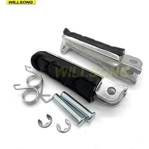 Front Footrest Adapter Bracket Frame Rider Foot Pegs For HONDA VFR 800F VTEC VFR1200F VTR1000F MSX125 SF/GROM Motorcycle Parts