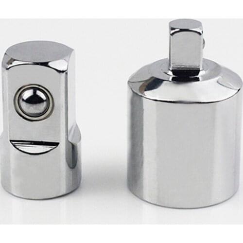 2PCS Socket Ratchet Wrench Converter Reducer Adapter 1/2" To 1/4" 1/2" To 1/4" Car Bike Garage Repair Tools Hand Tools Parts