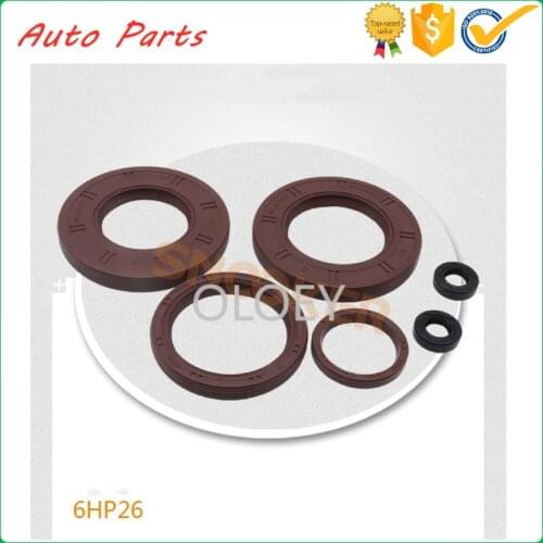 1 set transmission oil seal package gearbox front and rear rod oil seal 6HP26 for BMW for Jaguar for Land Rover Audi for BENTLEY